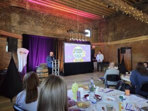 2025 iTIP Awards Emcee - Terry Rich, former CEO Blank Park Zoo + Iowa Lottery
