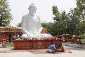 Largest Buddhist Statue in Iowa, Marshalltown